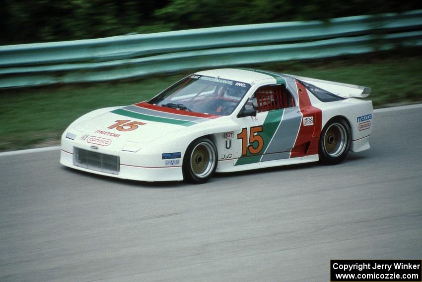 Eduardo Pellerano's Mazda RX-7 (GTU)