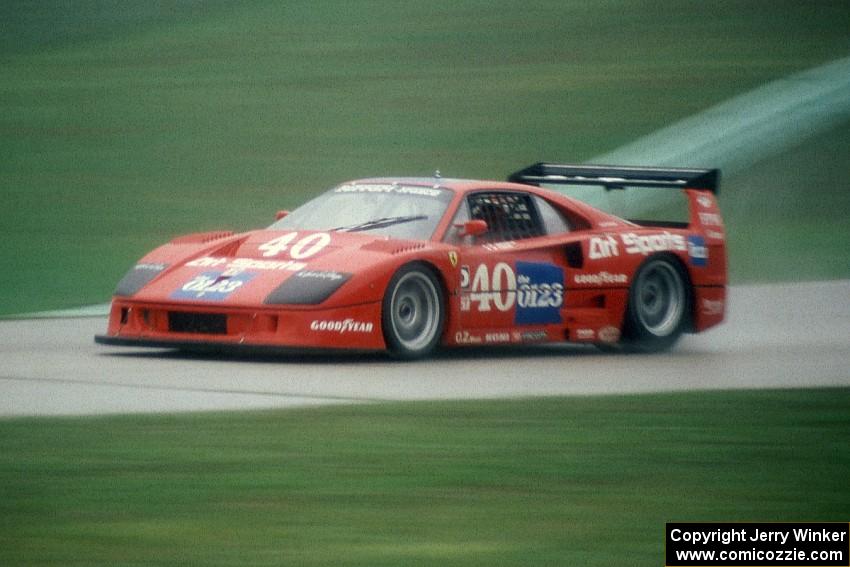 Jean-Pierre Jabouille's Ferrari F40-LM (GTO)