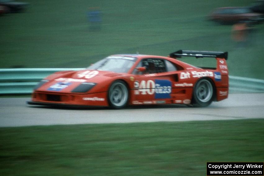 Jean-Pierre Jabouille's Ferrari F40-LM (GTO)