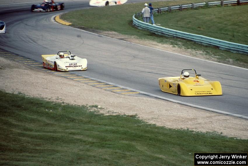 Greg Loebel's Miller RM2 and Bob Liebert's Lola T-90/90