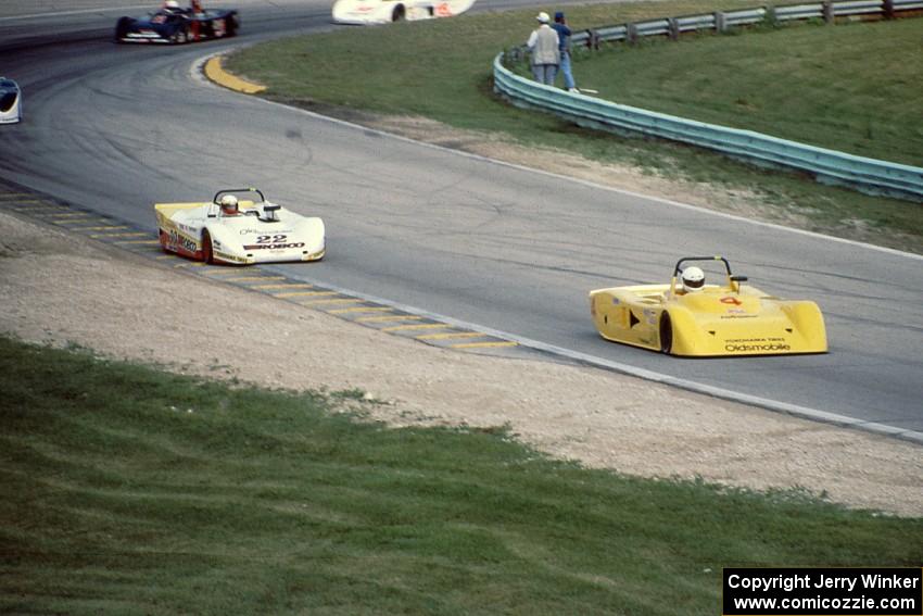 Greg Loebel's Miller RM2 and Bob Liebert's Lola T-90/90