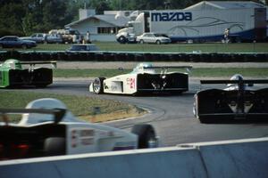 Bob Gardner, W. Jerry Gillis, Gary Tiller and Kirk Miller all in Shelby Can-Ams