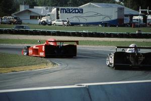 Scott Harrington's Shelby Can-Am leads David Tenney's Shelby Can-Am