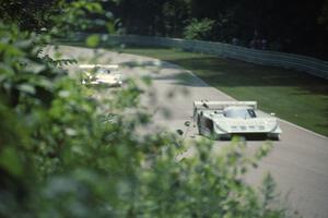 Juan-Manuel Fangio II Eagle Mk. III/Toyota and Oscar Larrauri / "John Winter" Porsche 962C