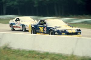 Bill Miller / Jack Ries Chevy Camaro and Richard Guider / David Lapham Mazda RX-7 Turbo