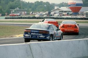 Bob Lape / Ken Parschauer and Peter Schwartzott / Randy Pobst Honda Prelude Sis and Dave Rosenblum / Robbie Buhl Saturn SC