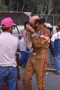 Todd Freeman after his stint in the #93 Honda CRX Si