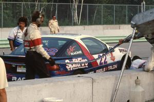 Dave Ahlheim / Terry Earwood Eagle Talon Turbo in the pits
