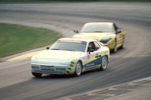 Rich Moskalik / Nick Ham Porsche 944 S2 and one of the Dodge Stealths