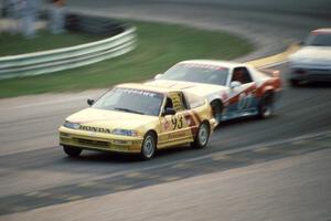 Todd Freeman / Jon Klapperick Honda CRX Si, George Robinson / Joe Varde Chevy Camaro and Greg Theiss / Joe Cogbill Porsche 944S2