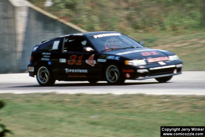 Eddie Sharp, Sr. / Eddie Sharp, Jr. Honda CRX Si