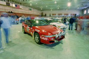 Arthur Odero-Jowi / Lynn Dillon Eagle Talon at parc expose inside Dee Stadium.