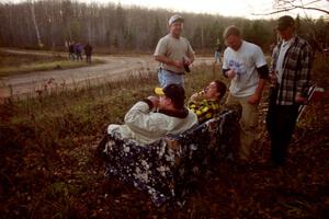 Viewing the spectator point on SS3, Far Point I, from the davenport.