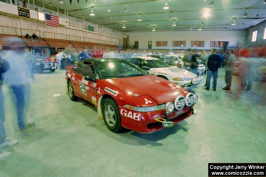 Arthur Odero-Jowi / Lynn Dillon Eagle Talon at parc expose inside Dee Stadium.