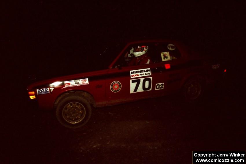 Scott Harvey, Jr. / David Watts Dodge Colt at a 90-left on SS3, Far Point I.