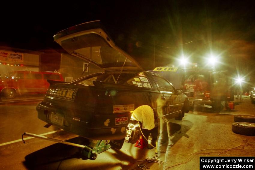 Steve Gingras / Bill Westrick Eagle Talon during the second service in Kenton.