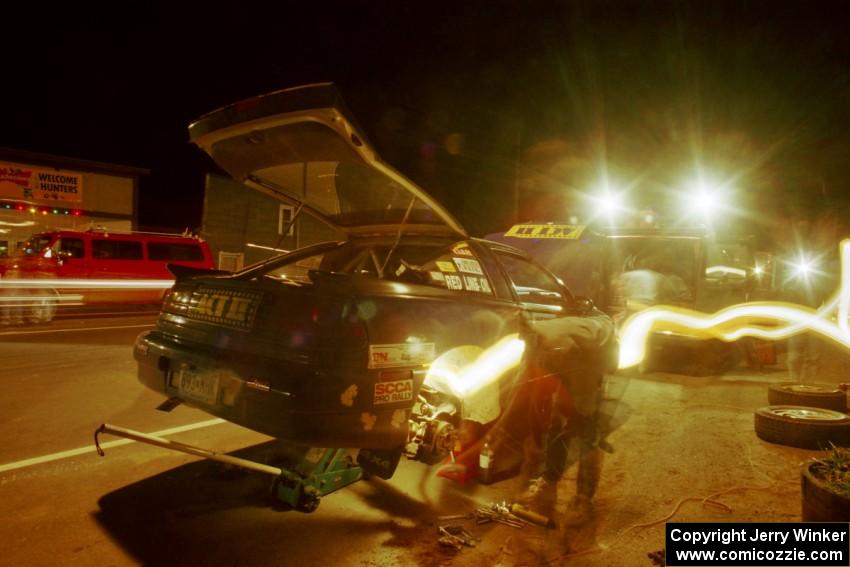 Steve Gingras / Bill Westrick Eagle Talon during the second service in Kenton.