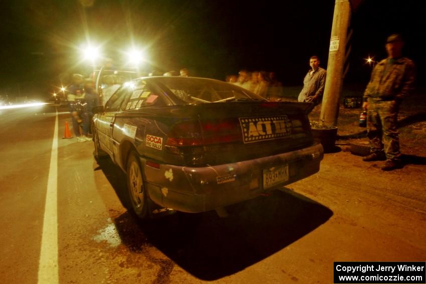 Steve Gingras / Bill Westrick Eagle Talon during the second service in Kenton.