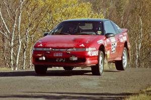 Arthur Odero-Jowi / Lynn Dillon Eagle Talon at speed on SS13, Brockway I.