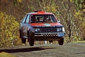 Jim Buchwitz / C.O. Rudstrom Mercury Lynx catches air on SS13, Brockway I.