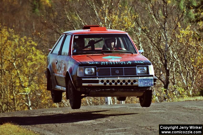 Jim Buchwitz / C.O. Rudstrom Mercury Lynx catches air on SS13, Brockway I.