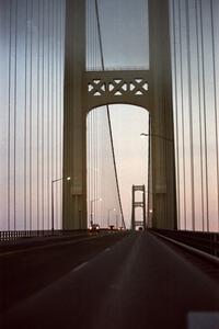 Crossing the Mackinac Bridge from the U.P to the L.P.