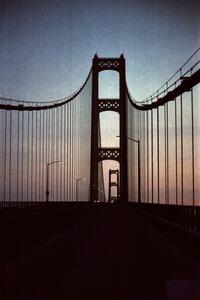 Crossing the Mackinac Bridge from the U.P to the L.P.