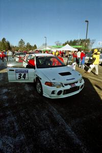Pete Lahm / Matt Chester purchased the ex-David Summerbell Mitsubishi Lancer Evo IV and debuted the car at Sno*Drift.