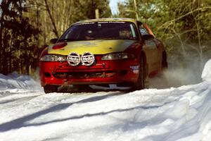 Tom Lawless / Sean Devine Eagle Talon at speed just before sundown.