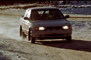 Roland McIvor / Brendan Bohan Nissan Sentra SE-R just before sundown.