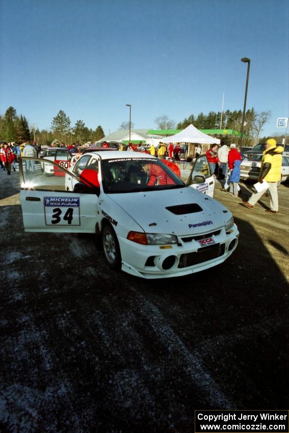 Pete Lahm / Matt Chester purchased the ex-David Summerbell Mitsubishi Lancer Evo IV and debuted the car at Sno*Drift.