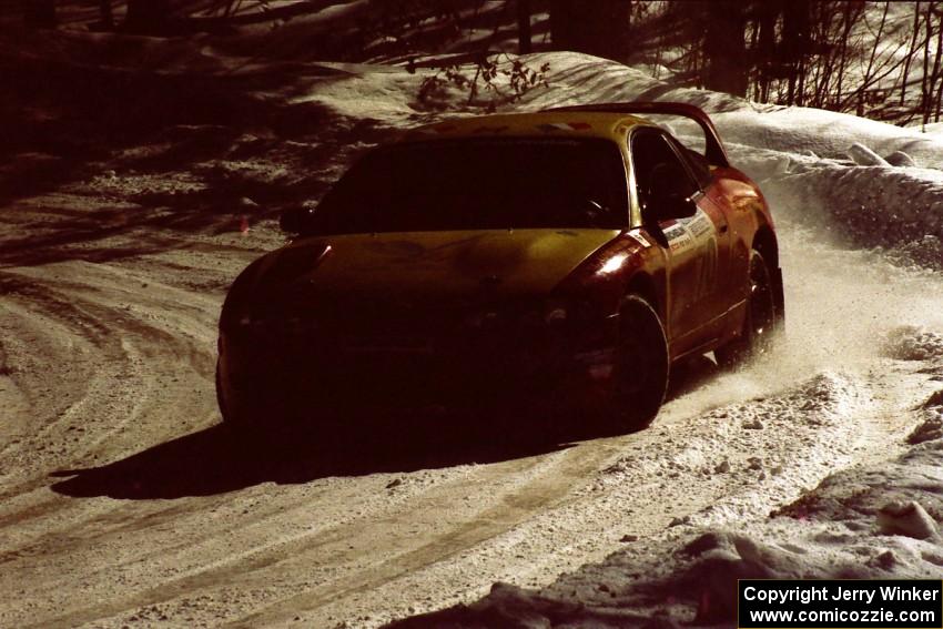 Tom Lawless / Sean Devine Eagle Talon drifts through a right-hander.