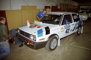 Eric Burmeister / Mark Buskirk VW GTI goes through tech.