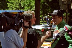Doug Plumer interviews Gabriel Marin-Ortiz for Speedvision coverage.
