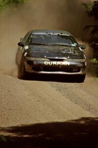 Michael Curran / Joe McGirl Eagle Talon at speed on SS4, Cedar Run.