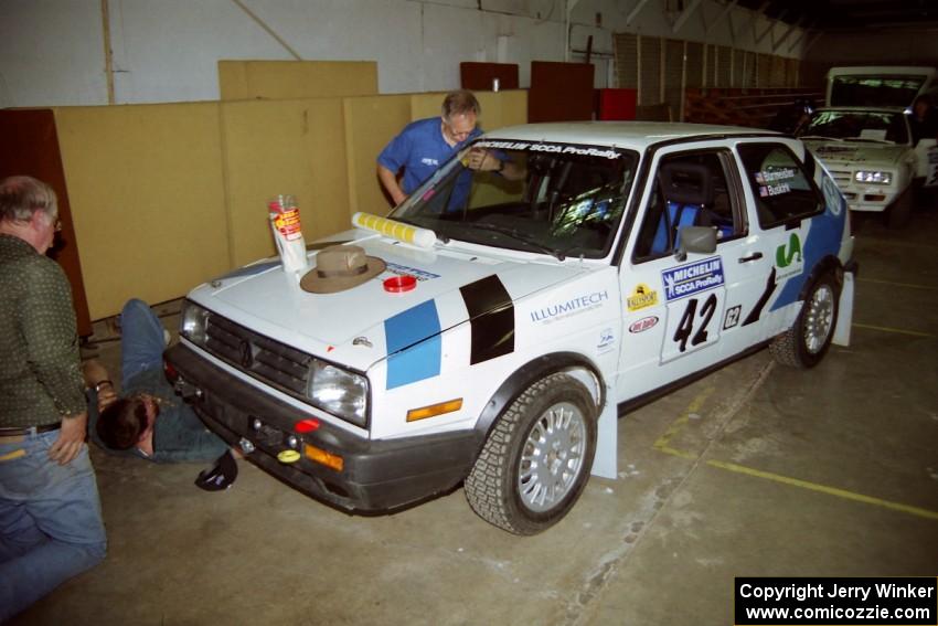 Eric Burmeister / Mark Buskirk VW GTI goes through tech.