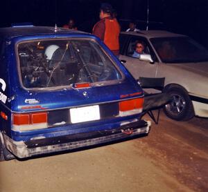 Mark Utecht / Diane Sargent Dodge Omni GLH-Turbo at the at the PRIMO FTC of SS9, Cushman-Run Randall II.