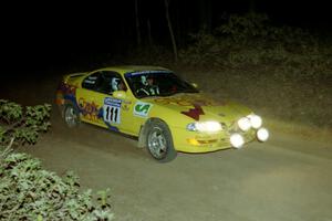 Jim Anderson / Martin Dapot Honda Prelude VTEC at the flying finish of SS13, Painter Run.