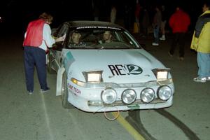 Rob Bohn / Dave Bruce Mitsubishi Eclipse at the final MTC in Wellsboro.