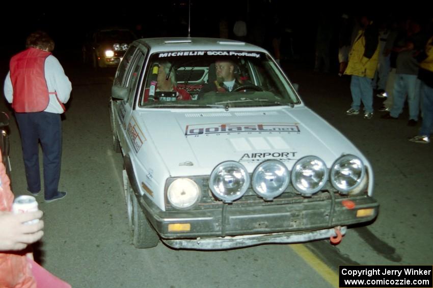 Doug Davenport / Al Kintigh VW GTI at the final MTC in Wellsboro.