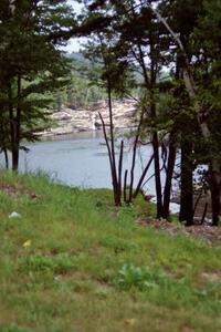 A small waterfall near the road on the drive to Grafton, SS3 and SS4.