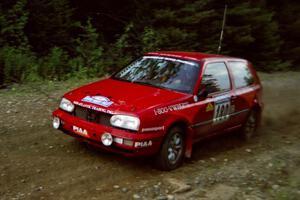 Chris Havas / Eric Tremblay VW Golf on SS3, Grafton I.