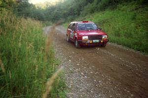 John Rahill / Vlad Hladky VW Golf limps through SS3, Grafton I.