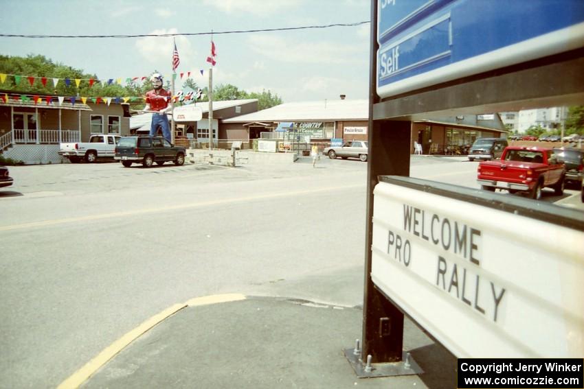 The Pro Rally community is welcomed in Rumford, ME.