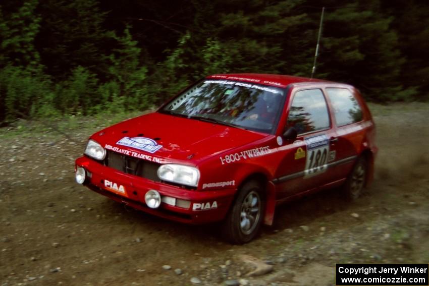 Chris Havas / Eric Tremblay VW Golf on SS3, Grafton I.