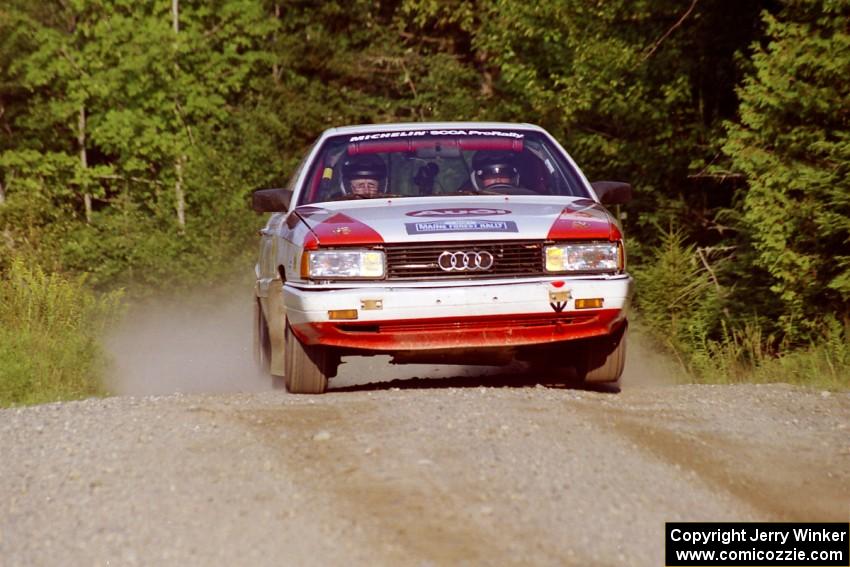 James Frandsen / Todd Bourdette Audi 200 at speed on SS3, Grafton I.