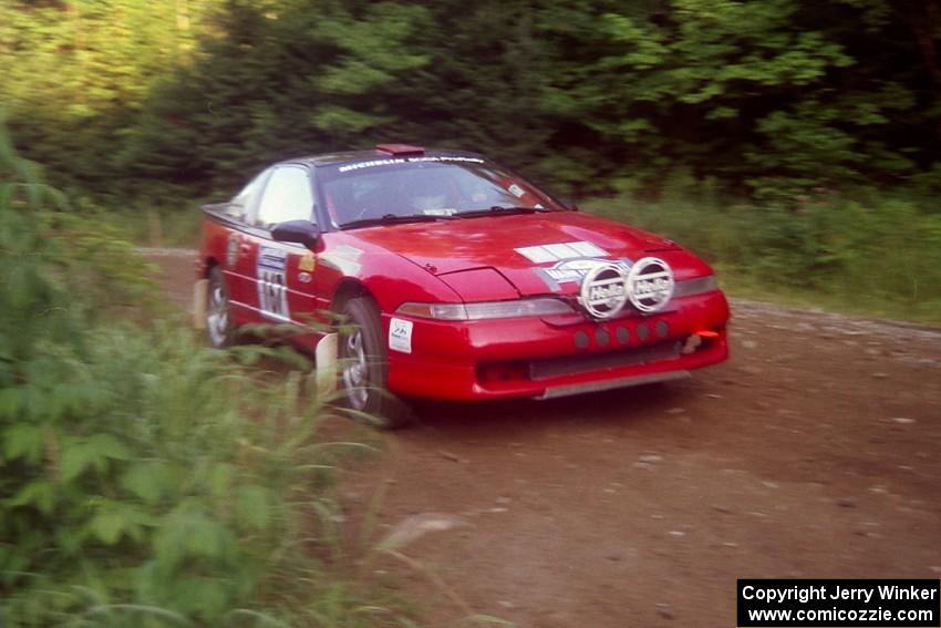 David Green / Mike Wilkerson Eagle Talon Tsi at speed on SS3, Grafton I.