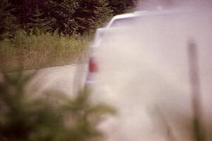 Frank Sprongl / Dan Sprongl Audi S2 Quattro powers through a corner on SS8, Parmachenee Long.