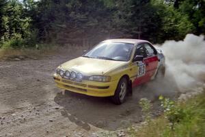 Janusz Jastrzebski / Marcin Korneluk Subaru Impreza on SS8, Parmachenee Long.