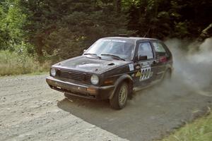 Charles Sprigg / Andy Jones VW GTI on SS8, Parmachenee Long.